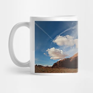 Monument Valley and Clouds4 Mug